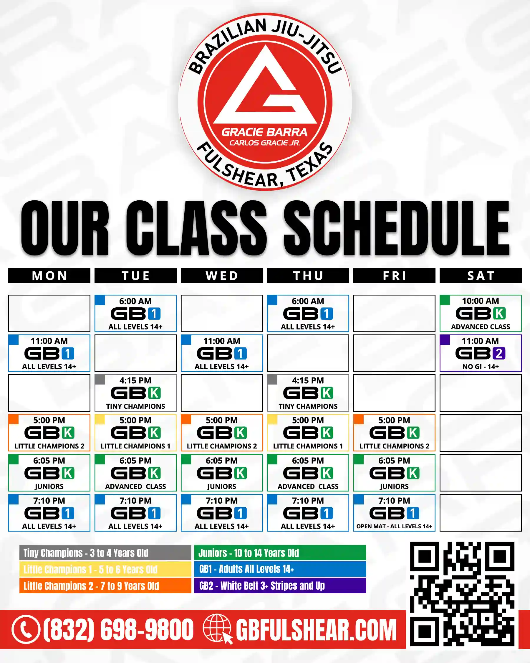 Schedule Fulshear 04.06.2026